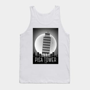 Pisa Poster Design Tank Top